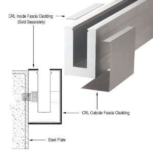  CRL Brushed Stainless 120 Outside Fascia Cladding for B5S 