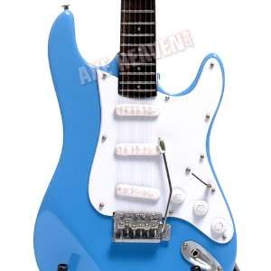    John Lennon Miniature Sonic Blue Bealtes Guitar 