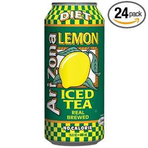 Arizona Diet Lemon Tea, 15.5 Ounce (Pack Grocery & Gourmet Food