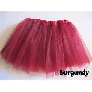  Burgandy Ballet Tutus Toys & Games