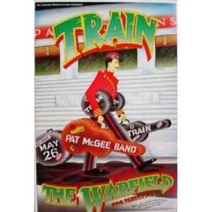    Train Warfield Original Concert Poster Tuten BGP260