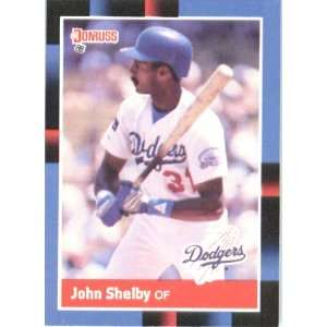  1988 Donruss # 352 John Shelby Los Angeles Dodgers 