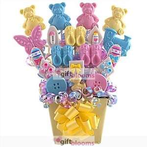  Baby Guessing Time Lollipop Bouquet