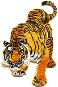 Tiger cat puma jaguar lion animal wildlife LARGE applique iron on 