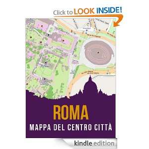Roma, Italia mappa del centro città (Italian Edition) eReaderMaps 
