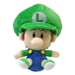   Sanei   Super Mario Bros. mini peluche Baby Luigi 13 cm Toys & Games