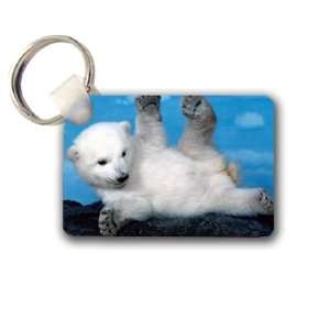  Baby Polar Bear Keychain Key Chain Great Unique Gift Idea 