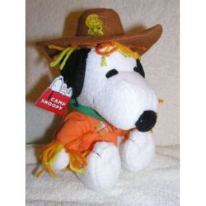  Peanuts Camp Snoopy 8 Plush Snoopy Scarecrow Doll Toys & Games