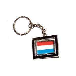  Luxembourg Country Flag   New Keychain Ring Automotive