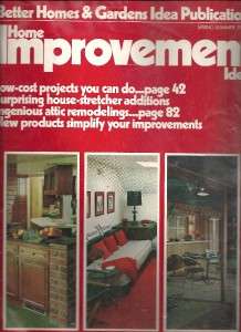 BETTER HOMES AND GARDENS MAGAZINE~1971~HOME IMPROVEMENT  