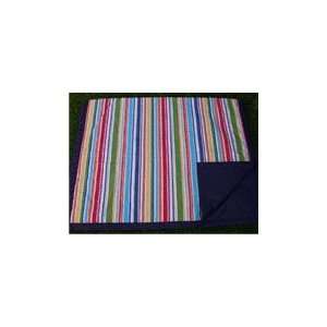  Multi Color Stripe Throw About Blanket