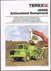 terex 3066c articulate d dumptruck brochure leaflet $ 9 30 