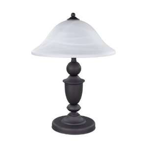  Canarm ITL20A19ORB 2 Light Julianna Table Lamp, Oil Rubbed 