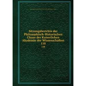   der Wissenschaften in Wien. Philosophisch Historische Klasse Books