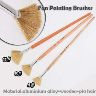 PCS ART ARTIST PAINT BRUSHES FOR ACRYLIC, OIL, WATERCOLORS FREE 