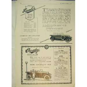    1925 Advert English Star Cars Humber Crossley Coach