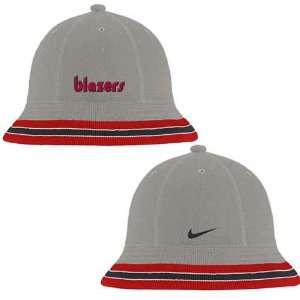  Nike Portland Trail Blazers Grey Rewind Bucket Hat Sports 