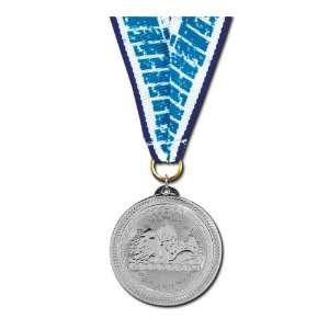  Brite Laser Award Medal w/ Grosgrain Neck Ribbon MORE 