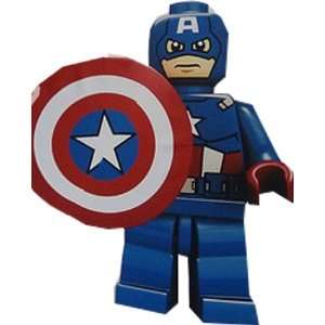   Mini Figure Captain America (Loose Figure Only )New 2012 Toys & Games