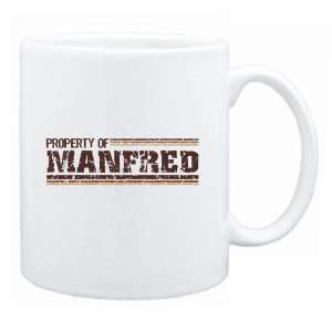  New  Property Of Manfred Retro  Mug Name