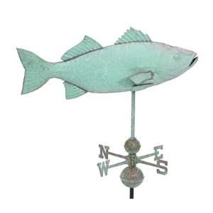   Antique Copper Nautical Fish Full Size Weathervane