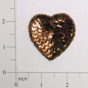  Heart Sequin Applique Arts, Crafts & Sewing