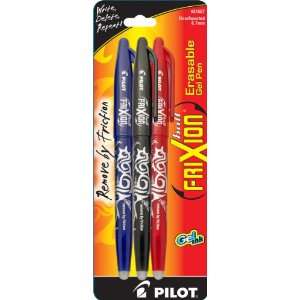  Pilot FriXion Ball Pen, Erasable Gel Ink, Fine Point 