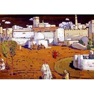  Kandinsky Art Reproductions and Oil Paintings Arab Town 