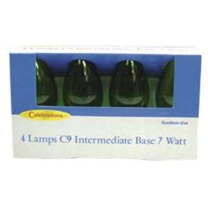 Celebrations Lighting S UERYL712 C9 Replacement Bulbs (pack of 10)