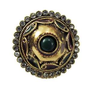   Traditional Bollywood Ring Jodha Akbar Style Kundan Jewelry Gift India
