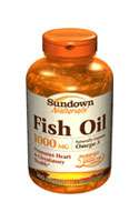 Sundown Naturals Fish Oil Softgels provide EPA and DHA, two omega 3 