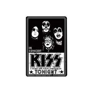  Kiss in Concert a Sound and Visual Spectacular Metal Tin 