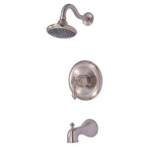  Ultra UF78603 Single Handle Tub and Shower Faucet, Brushed 
