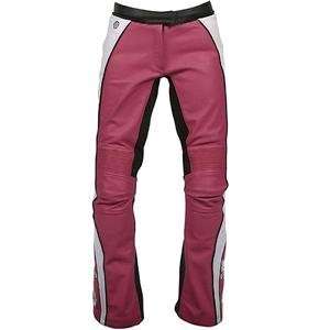  Joe Rocket Womens Trixie Leather Pants   X Small/Pink 