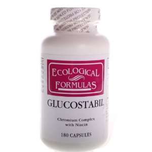 Ecological Formulas, Glucostabil 180 Capsules Health 