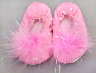 New Wholesale   6Pc Girls Dance Wear   Princess Plush Pink Purse 