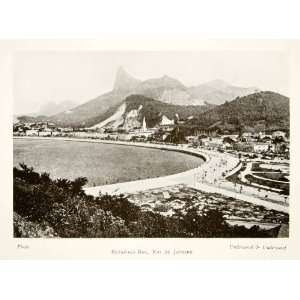  1913 Print Botafogo Bay Rio De Janeiro South America 