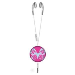 Triple C Designs Butterfly Bliss Magnet Earphones and 