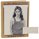 Richard Avedon In The American West Signed 1st Edition Hardcover 1985