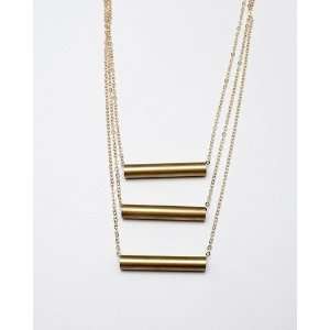  Garnett Jewelry Tripartite Necklace