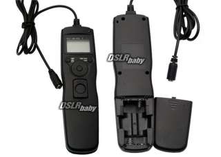 Timer Shutter Release Remote Cord for Canon EOS 60D 600D 1100D 1000D 