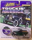 ctd Johnny Lightning 1998 Truckin America #013 1929 Ford Model A green