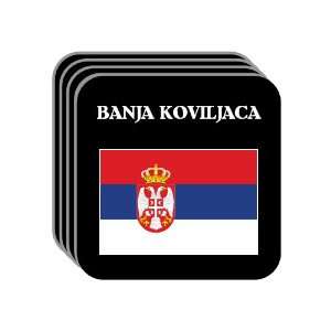 Serbia   BANJA KOVILJACA Set of 4 Mini Mousepad Coasters 