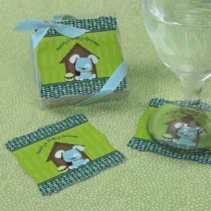   Dog   Personalized Baby Shower Coasters (Set of 15) Toys & Games