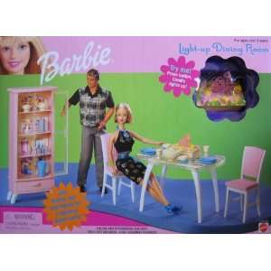  Barbie Light Up Dining Room Playset (1999) Toys & Games