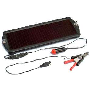 Pair 2 12V Solar Trickle Charger Maintainer W Cig  