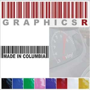  Sticker Decal Graphic   Barcode UPC Pride Made In South 