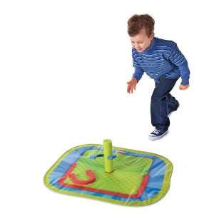  Pop Out Horseshoes Game with Drawstring Storage Bag Toys & Games