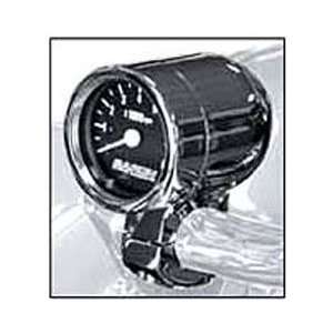  BARON CUSTOM BULLET STYLE TACHOMETER WITH BLACK FACE FOR 1 