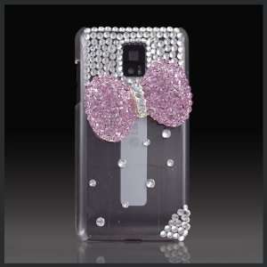  Elite by CellXpressionsTM Bling Pink Jeweled Pave Bow 